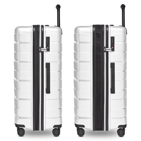 Bergpfeil Travel 4-Rollen Trolley L 75 cm mit Dehnfalte