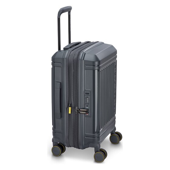 Delsey Paris Lutece 4 Rollen Kabinentrolley 55 cm mit Dehnfalte