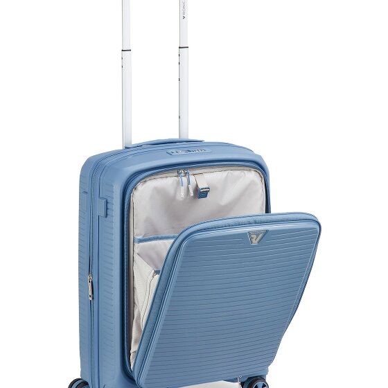 Roncato Arcade DLX 4 Rollen Kabinentrolley 55 cm Laptopfach mit Dehnfalte
