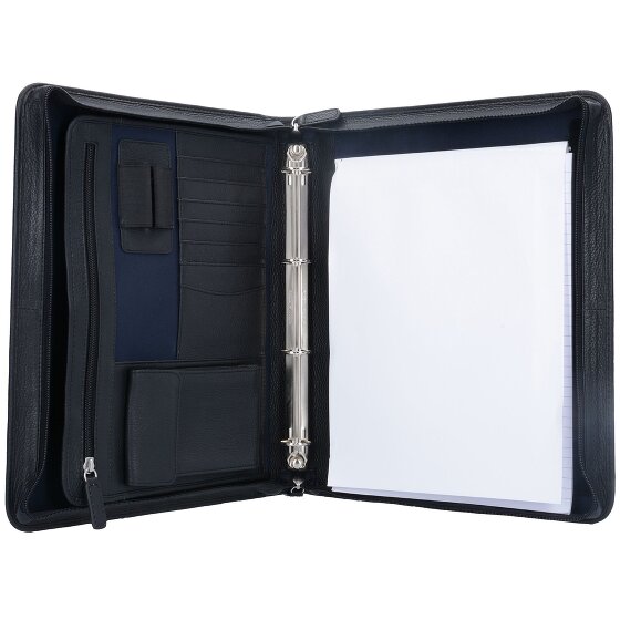 Leonhard Heyden Berlin Schreibmappe Leder 34 cm