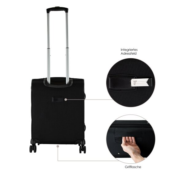 Traveller PROnature 4-Rollen Kabinentrolley 54 cm