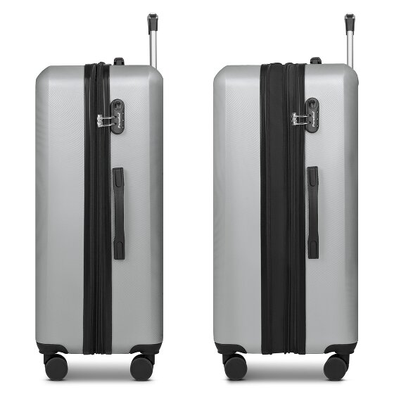 Check.In Paradise 2.0 4 Rollen Trolley L 78 cm mit Dehnfalte