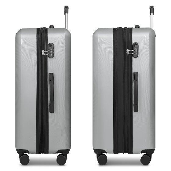 Check.In Paradise 2.0 4 Rollen Trolley L 78 cm mit Dehnfalte