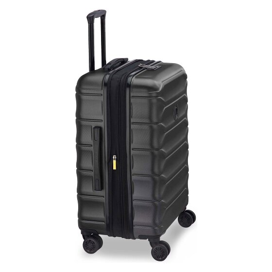 Delsey Paris Meteor 4 Rollen Trolley 68 cm mit Dehnfalte