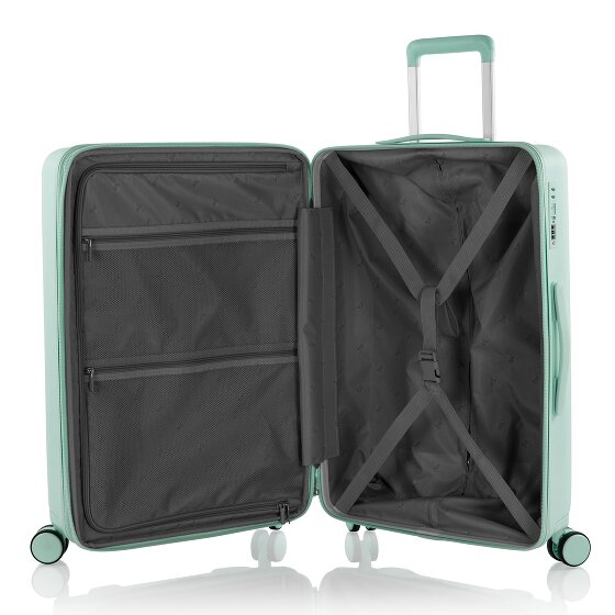 Heys Pastel 4 Rollen Trolley M 66 cm mit Dehnfalte