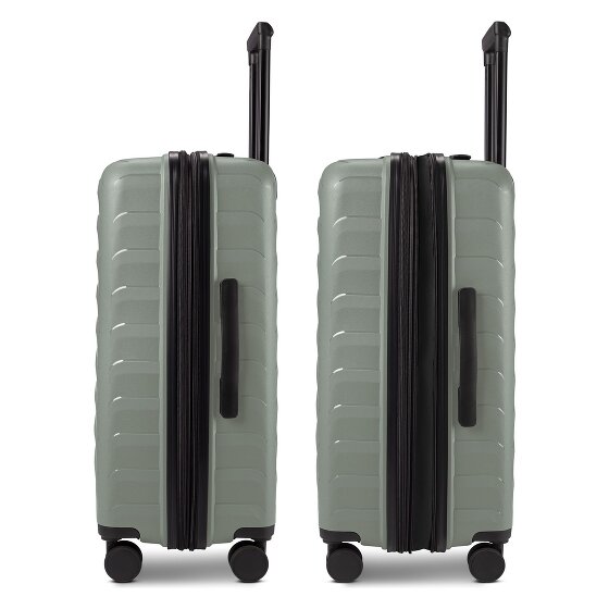 d&n Toronto 4 Rollen Trolley M 65 cm mit Dehnfalte