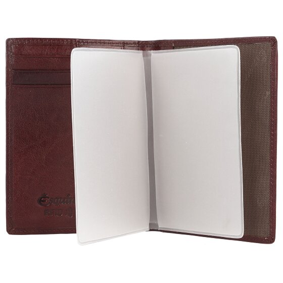 Esquire Toscana Ausweisetui RFID Schutz Leder 9 cm