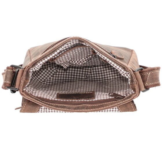 Jack Kinsky Baltimore 3 Umhängetasche Leder 19 cm