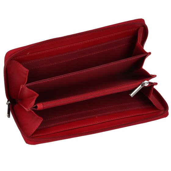 mano Donna Giulia Geldbörse Leder 20 cm