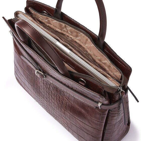 Castelijn & Beerens Kaat Aktentasche RFID Schutz Leder 39 cm Laptopfach