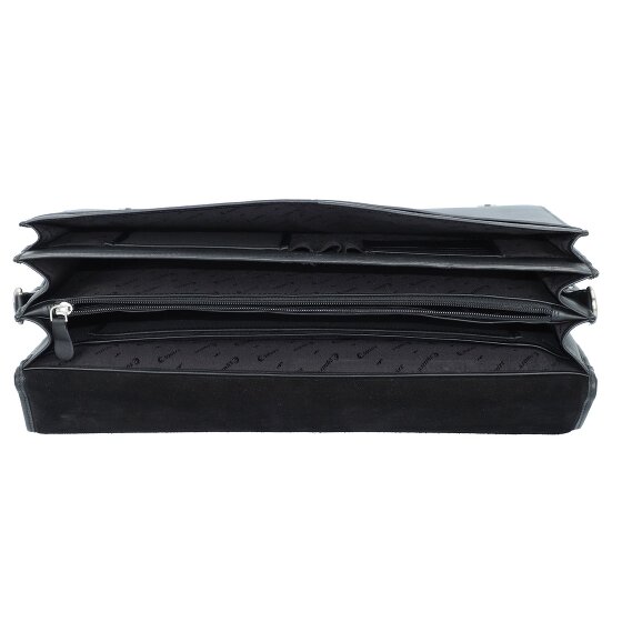 Esquire Oxford Aktentasche Leder 41 cm Laptopfach