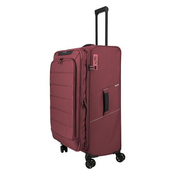 Travelite Skaii 4 Rollen Trolley L 78 cm mit Dehnfalte