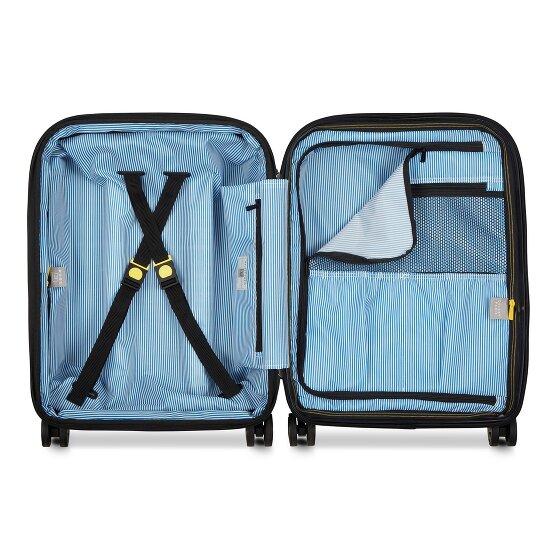 Delsey Paris Carrousel 2 4 Rollen Kabinentrolley 55 cm mit Dehnfalte