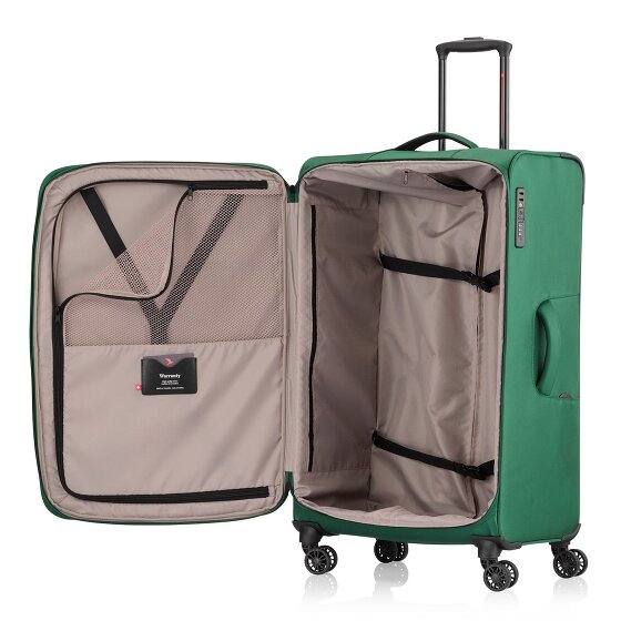 Pack Easy GoUp 4 Rollen Trolley L 76 cm mit Dehnfalte