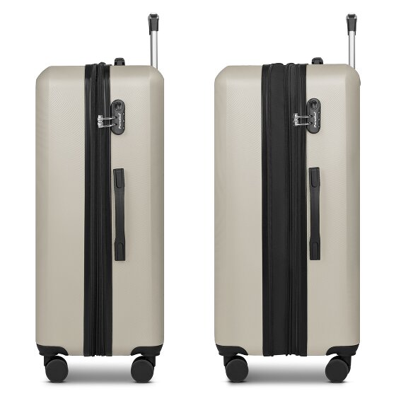 Check.In Paradise 2.0 4 Rollen Trolley L 78 cm mit Dehnfalte