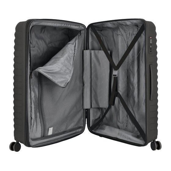 d&n Travel Line 4500 4 Rollen Trolley L 75 cm mit Dehnfalte