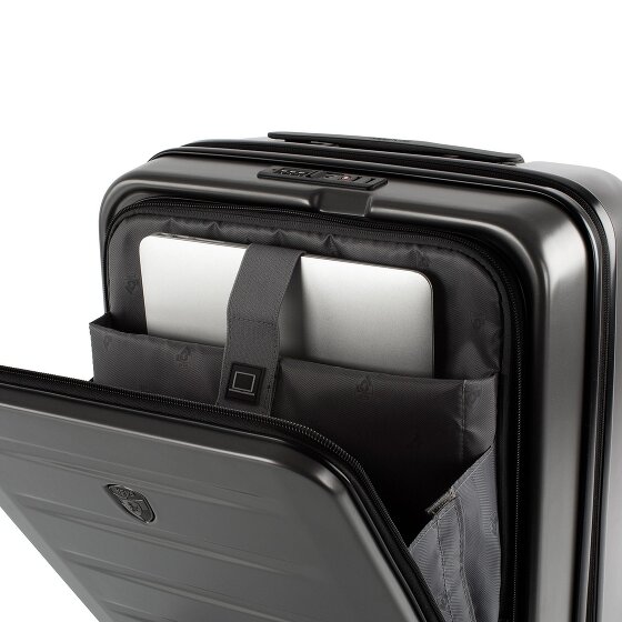 Heys Hatch 4 Rollen Kabinentrolley 53 cm Laptopfach mit Dehnfalte