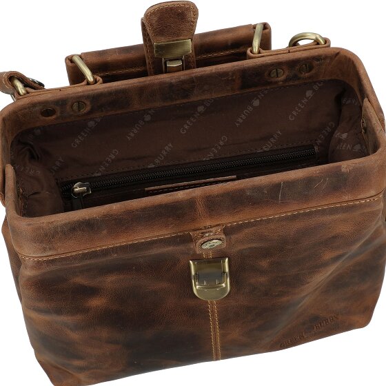 Greenburry Vintage Umhängetasche Leder 24 cm