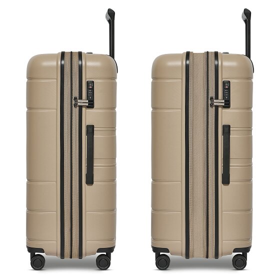 Redolz Essentials 11 4 Rollen Trolley 76 cm mit Dehnfalte