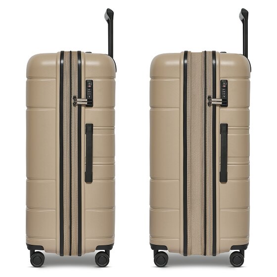 Redolz Essentials 11 4 Rollen Trolley 76 cm mit Dehnfalte