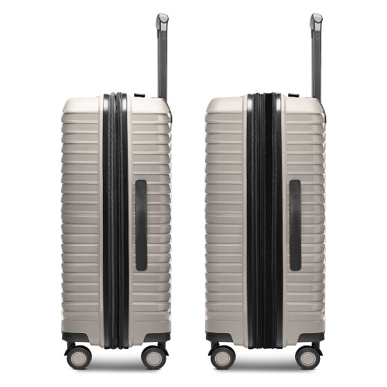 Stratic Shine 4 Rollen Kofferset 3-teilig mit Dehnfalte