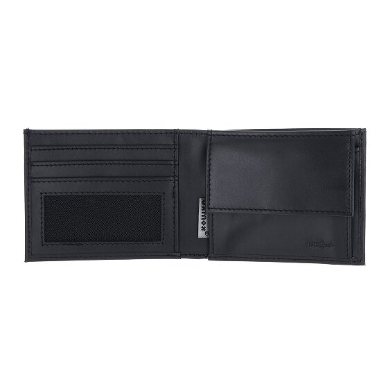 oxmox Leather Geldbörse RFID Schutz Leder 11 cm