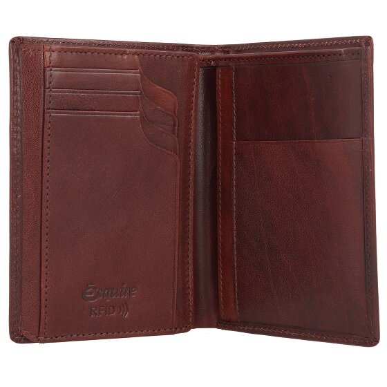 Esquire Toscana Passetui Geldbörse RFID Leder 10 cm
