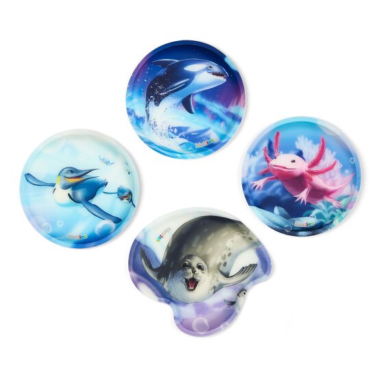 Ergobag Pack Schulranzen-Set 6tlg. inkl. Klettie-Set