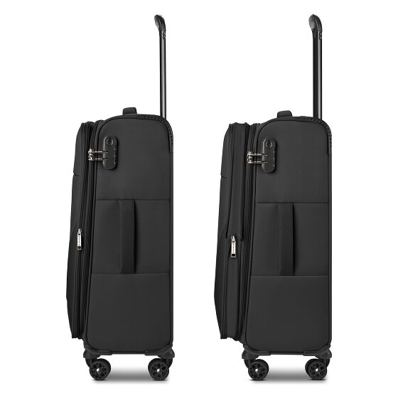 Stratic taska 4 Rollen Trolley M 65 cm mit Dehnfalte