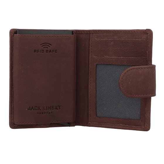 Jack Kinsky Aruba Geldbörse RFID Schutz Leder 7.5 cm