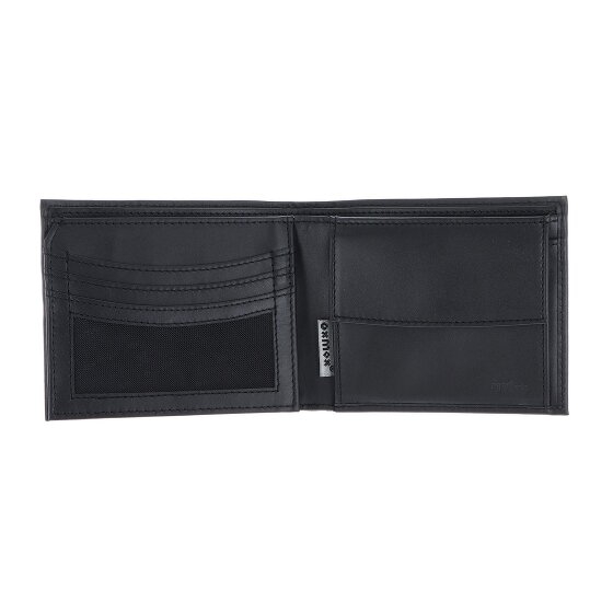 oxmox Leather Geldbörse RFID Schutz Leder 12 cm