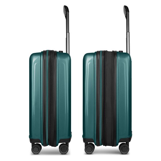 Redolz Essentials 14 4-Rollen Kofferset + Beautycase 4 tlg. mit Dehnfalte
