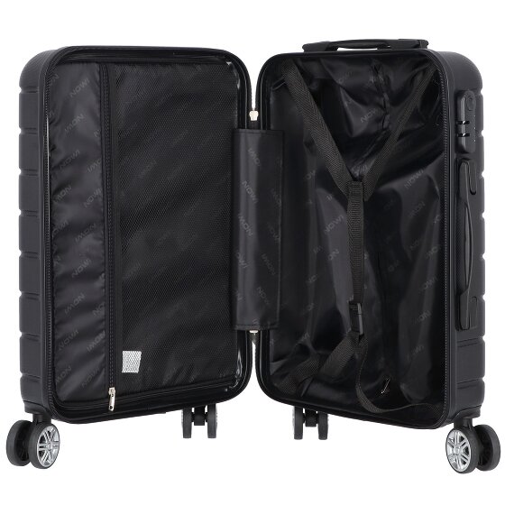 Nowi Bergamo 4 Rollen Kabinentrolley 56 cm