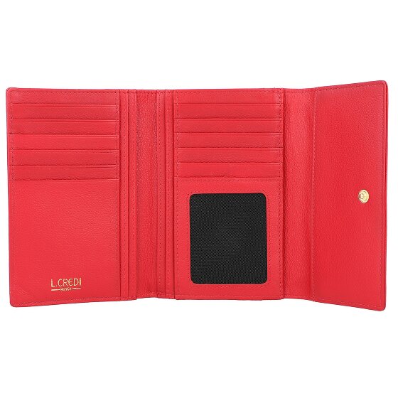 L.Credi Evelyn Geldbörse RFID Schutz Leder 14.5 cm