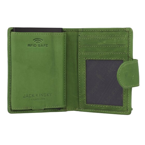 Jack Kinsky Aruba Geldbörse RFID Schutz Leder 7.5 cm