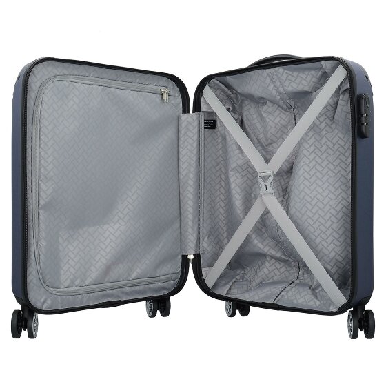 Travelite City S 4-Rollen Kabinentrolley 55 cm