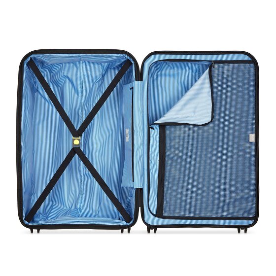 Delsey Paris Lutece Se 4 Rollen Trolley 79 cm mit Dehnfalte