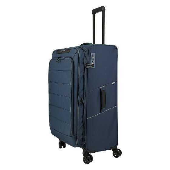 Travelite Skaii 4 Rollen Trolley L 78 cm mit Dehnfalte