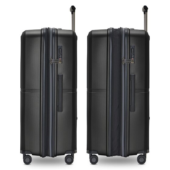 Pactastic Collection 01 4 Rollen Trolley L 76 cm mit Dehnfalte