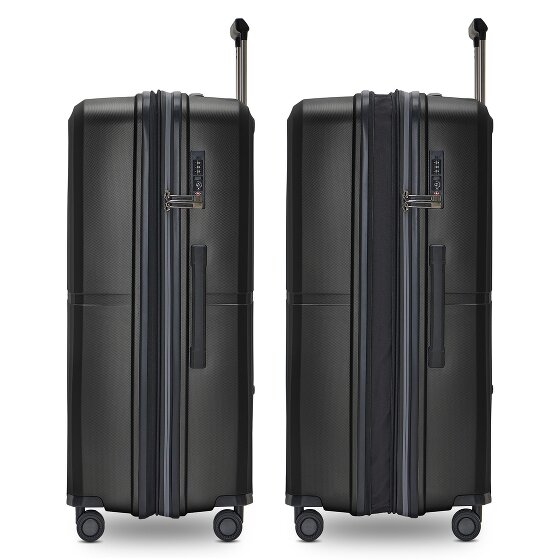 Pactastic Collection 01 4 Rollen Trolley L 76 cm mit Dehnfalte