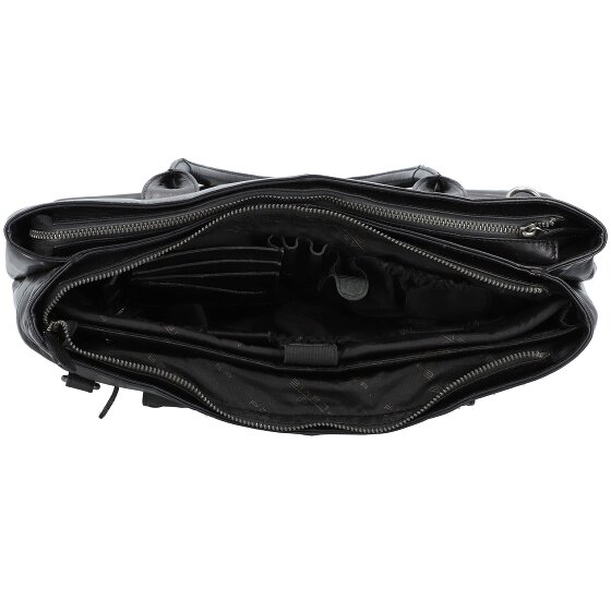 Plevier Rock Amber Schultertasche Leder 43 cm Laptopfach