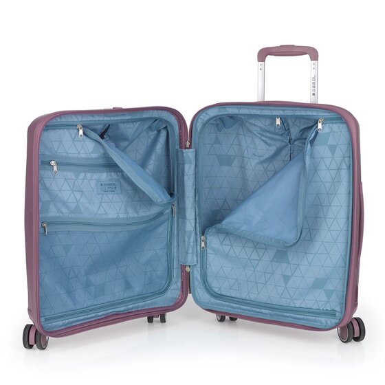 Gabol Queens 4 Rollen Kabinentrolley S 54 cm mit Dehnfalte