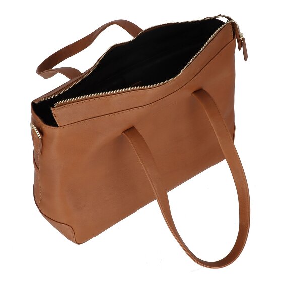Plevier Edge Aktentasche RFID Schutz Leder 40 cm Laptopfach