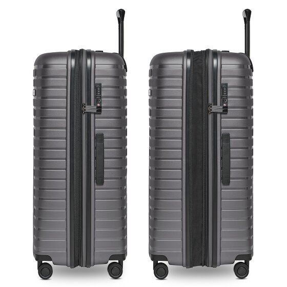 Pactastic Collection 04 THE LARGE + 4 Rollen Trolley L 75 cm mit Dehnfalte