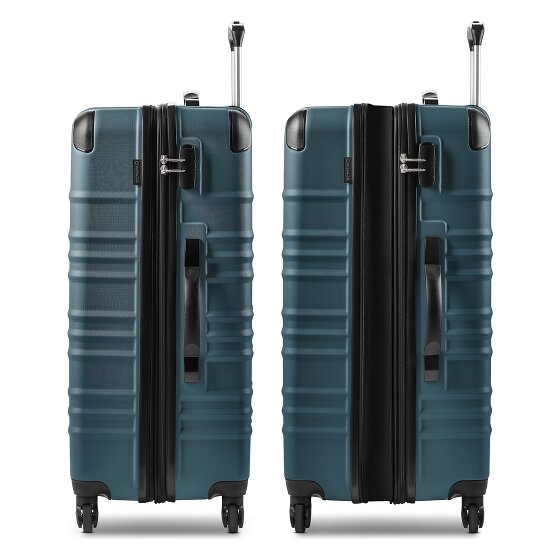 Wenger Amplar Evo 4 Rollen Trolley L 75 cm mit Dehnfalte