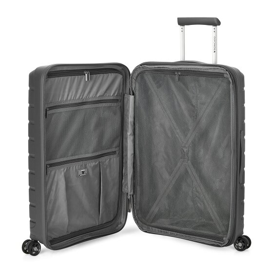 Roncato B-Flying Move 4 Rollen Trolley 68 cm mit Dehnfalte