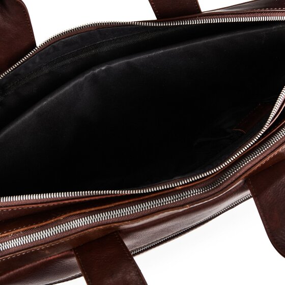 Plevier Jimmy Aktentasche Leder 31 cm Laptopfach