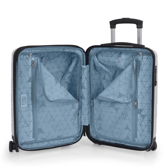 Gabol Uyiko 4 Rollen Kabinentrolley 54 cm mit Dehnfalte