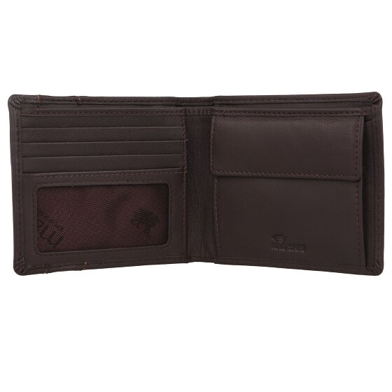 mano Don Leonardo Geldbörse RFID Leder 11 cm