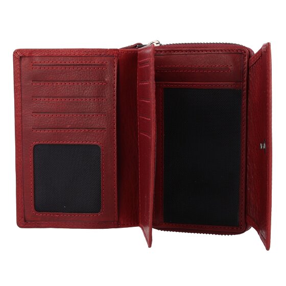 Jack Kinsky Montreal Geldbörse RFID Schutz Leder 13.5 cm